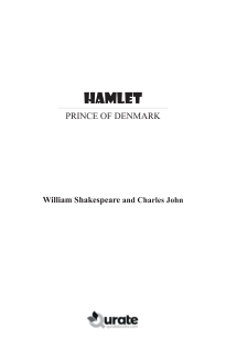 Hamlet, Prince of Denmark