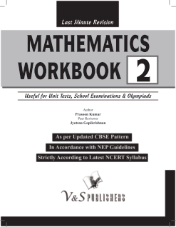Mathematics Workbook Class 2