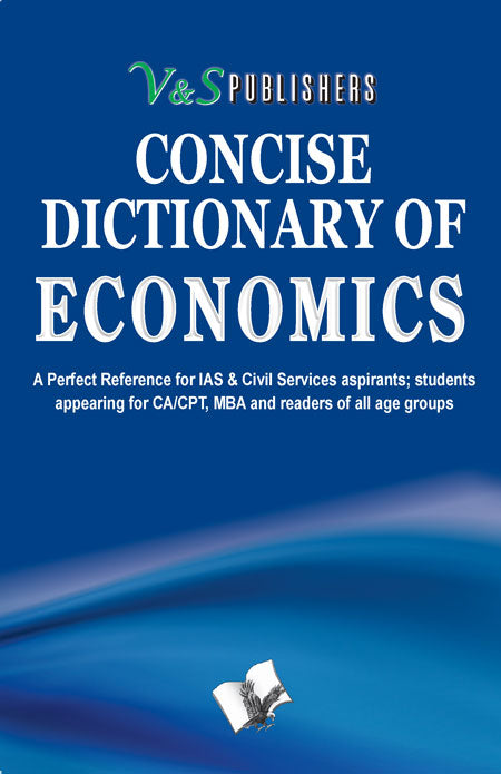 Concise Dictionary Of Economics