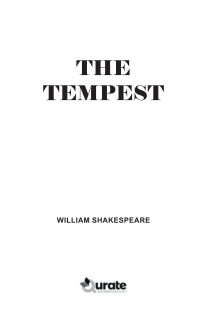 The Tempest