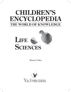 Children's Encyclopedia - Life Sciences