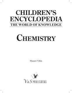 Children Encyclopedia - Chemistry