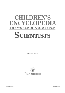 Children's Encyclopedia - Scientists