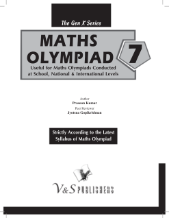 International Maths Olympiad - Class 7 (With OMR Sheets)