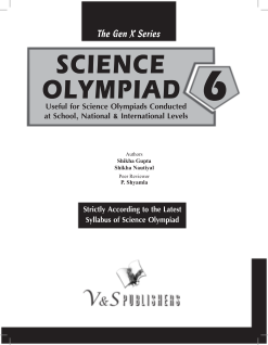 National Science Olympiad - Class 6 (With OMR Sheets)