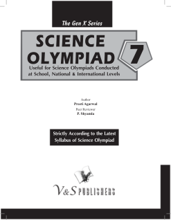 National Science Olympiad - Class 7 (With OMR Sheets)