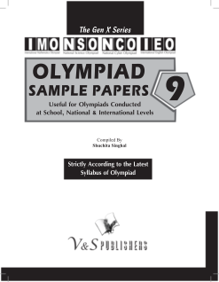 Olympiad Sample Paper 9