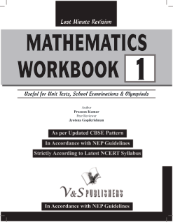 Mathematics Workbook Class 1