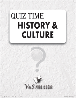 Quiz Time History & Culture