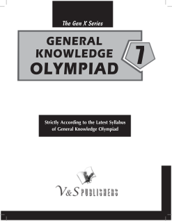 International General Knowledge Olympiad - Class 7(With OMR Sheets)
