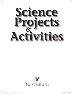 Science Projects & Activities
