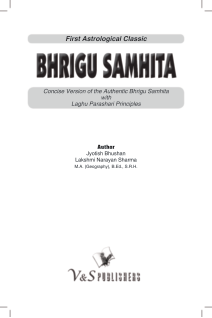 Bhirgu Samhita