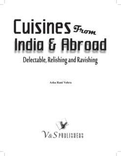 Cuisines from India & Abroad