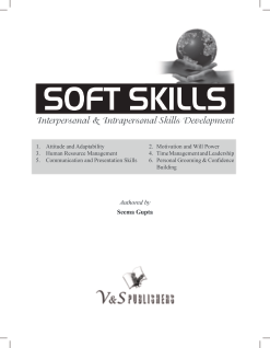 Soft Skills Living a Better Life