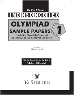 Olympiad Sample Paper 1